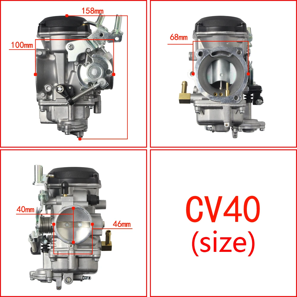 Карбюратор CV40 для мотоцикла карбюратор 40 мм Harley Davidson Sportster Road King Super Glide CV XL883 27490-04