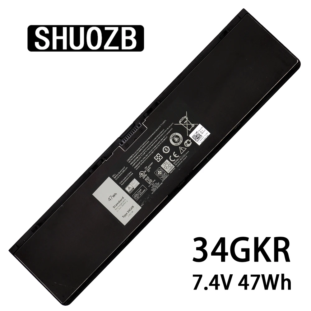 34GKR G95J5 5K1GW Аккумулятор для ноутбука Dell Latitude E7420 E7440 E7450 3rnfd V8XN3 PFXCR 0909H5 0G95J5 0D47W 7,4 V 47WH Новый SHUOZB