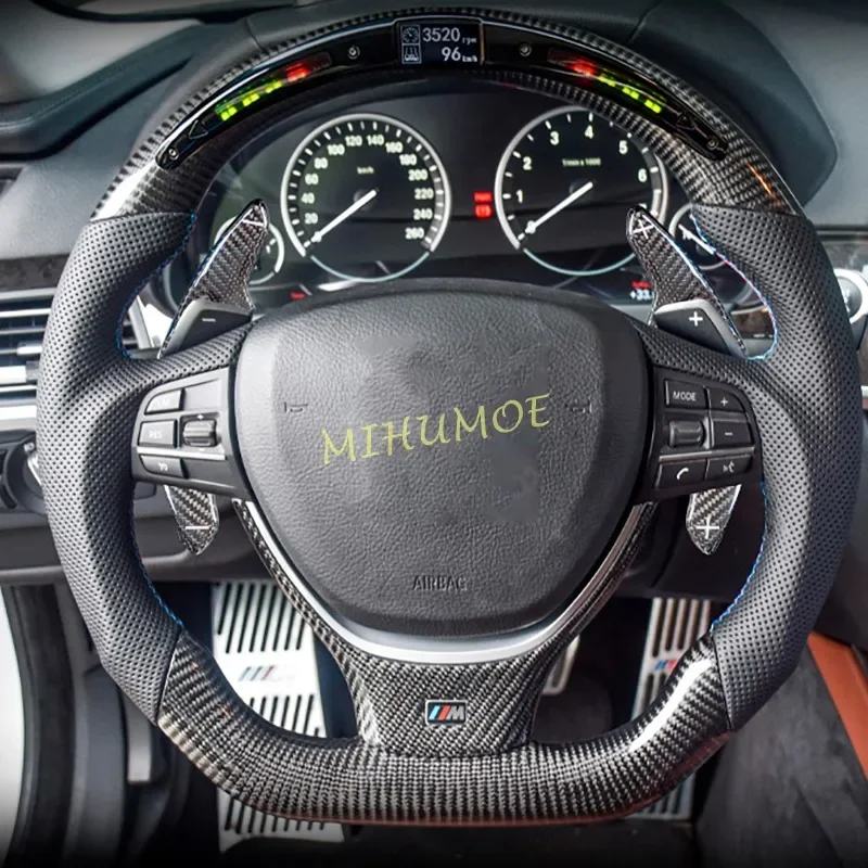 Весло рулевого колеса из углеродного волокна для BMW 1 2 3 4 5 6 серии X1 X2 X3 X4 X5 X6 F20 F30 F10