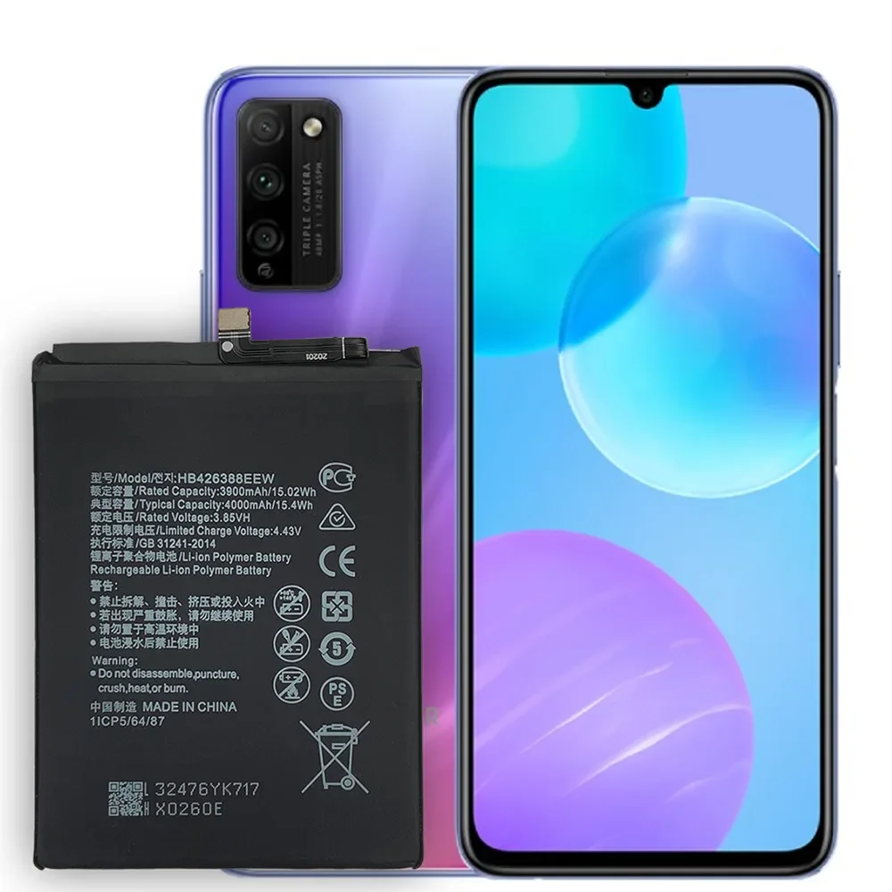 Высококачественная сменная батарея для Honor 30 Youth Lite MXW-AN00 Enjoy 20 Pro &amp Z 5G HB 426388