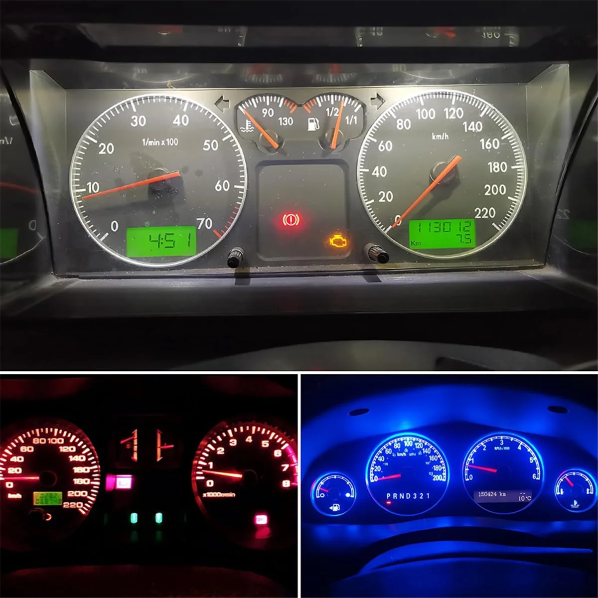 20 шт. фонари для приборной панели автомобиля 3030-3SMD