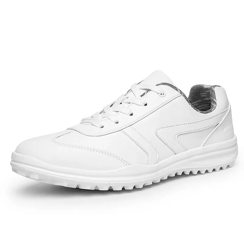 Professional Soft and Breathable Women's Golf Shoes Waterproof Non-slip Fixed Studs Leather Outdoor Leisure Golf Training Shoes