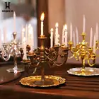 Кукольный домик, миниатюрные свечи и подсвечник, подсвечники для торта, украшения для кукольного домика