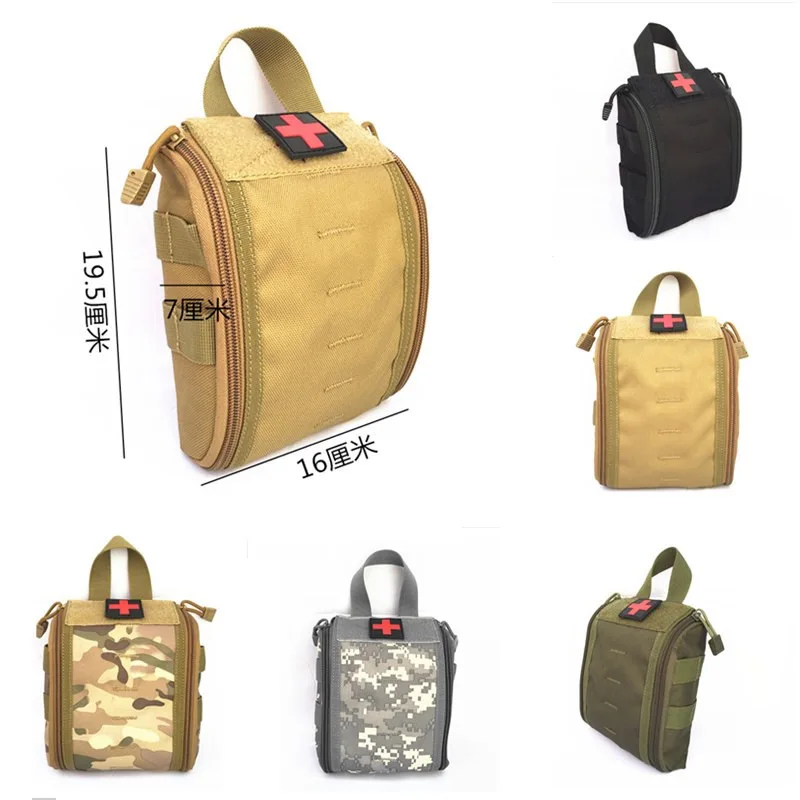

EDC Medical Bag Molle Tactical Pouch First Aid Kits Outdoor Army Car Emergency Camping Hiking Survival EMT Utility Pack Hunting