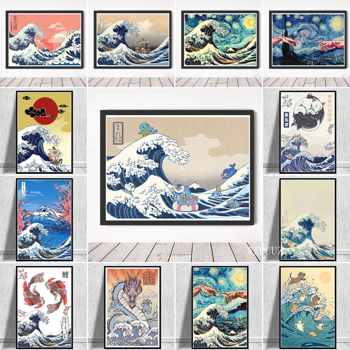 

Плакат Bandai DC с деталями фильмов и ТВ, Бэтмен, чудо-женщина, флэш-легенды будущего, Картина на холсте, настенное искусство, кавайный декор для ...