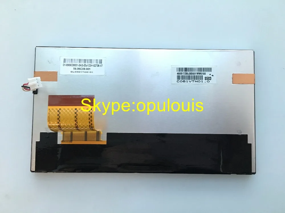 Оригинальный Новый AUO 6 1-дюймовый ЖК-дисплей C061VTN01 C061VTN01.0 без сенсорного экрана