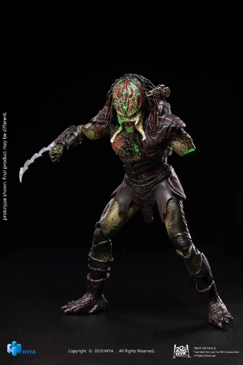 1/18 Hiya игрушки LP0102 Хищники боевые повреждения Berserker Predator 5 дюймов экшн-фигурка -
