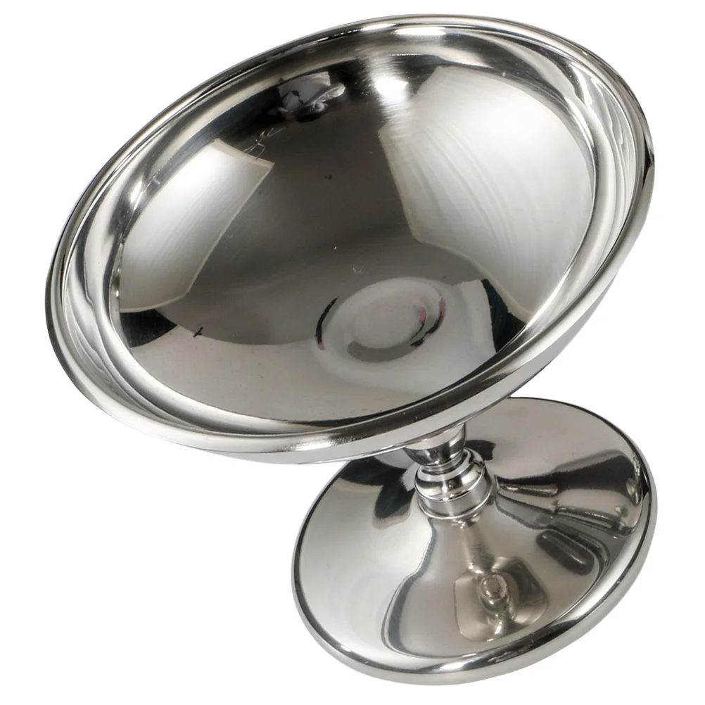 

Ice Cream Bowl Exquisite Pudding Cup Stainless Salad Milk Shake Food Container Decorative Dessert Steel Metal Fruit