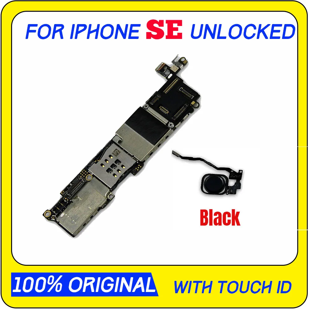 Оригинальная материнская плата для iphone SE 16 ГБ 32 64 Гб чистая iCloud разблокированная