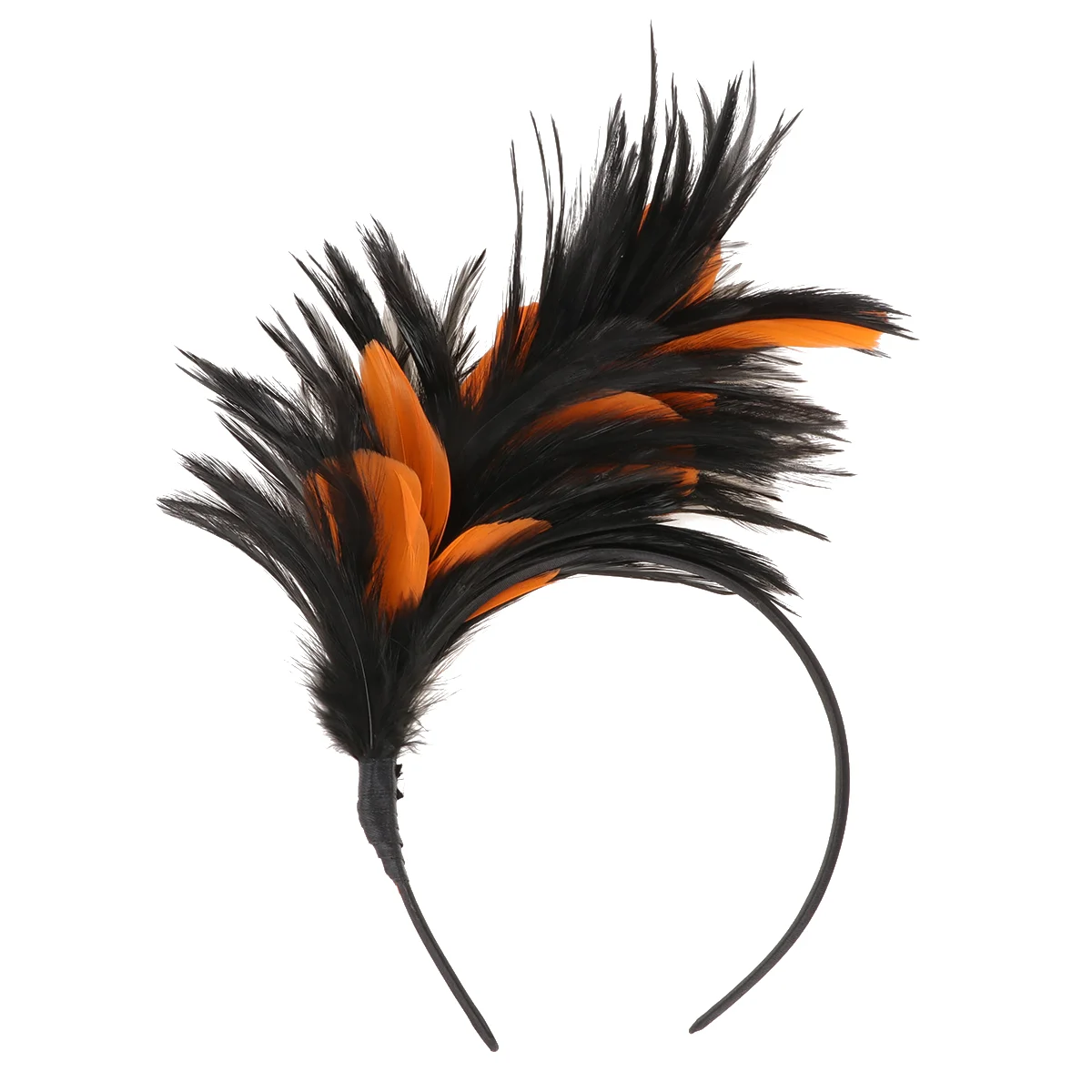 

Headband Feathers Halloween Hair Masquerade Party Decorations Accessories Tea Headdress Prom Hoop Charm