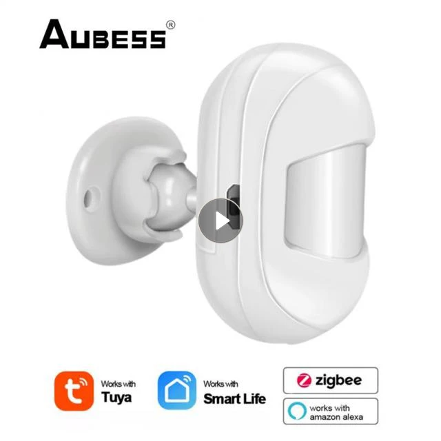 

Датчик человеческого тела Aubess Tuya Zigbee3.0, датчик движения для умного дома, с приложением Gateway Smart Life