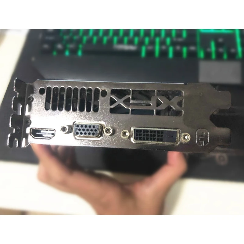 XFX R7 260 2 Гб видеокарты AMD Radeon Оригинал 260X 2G видеокарта GPU рабочий экран ПК