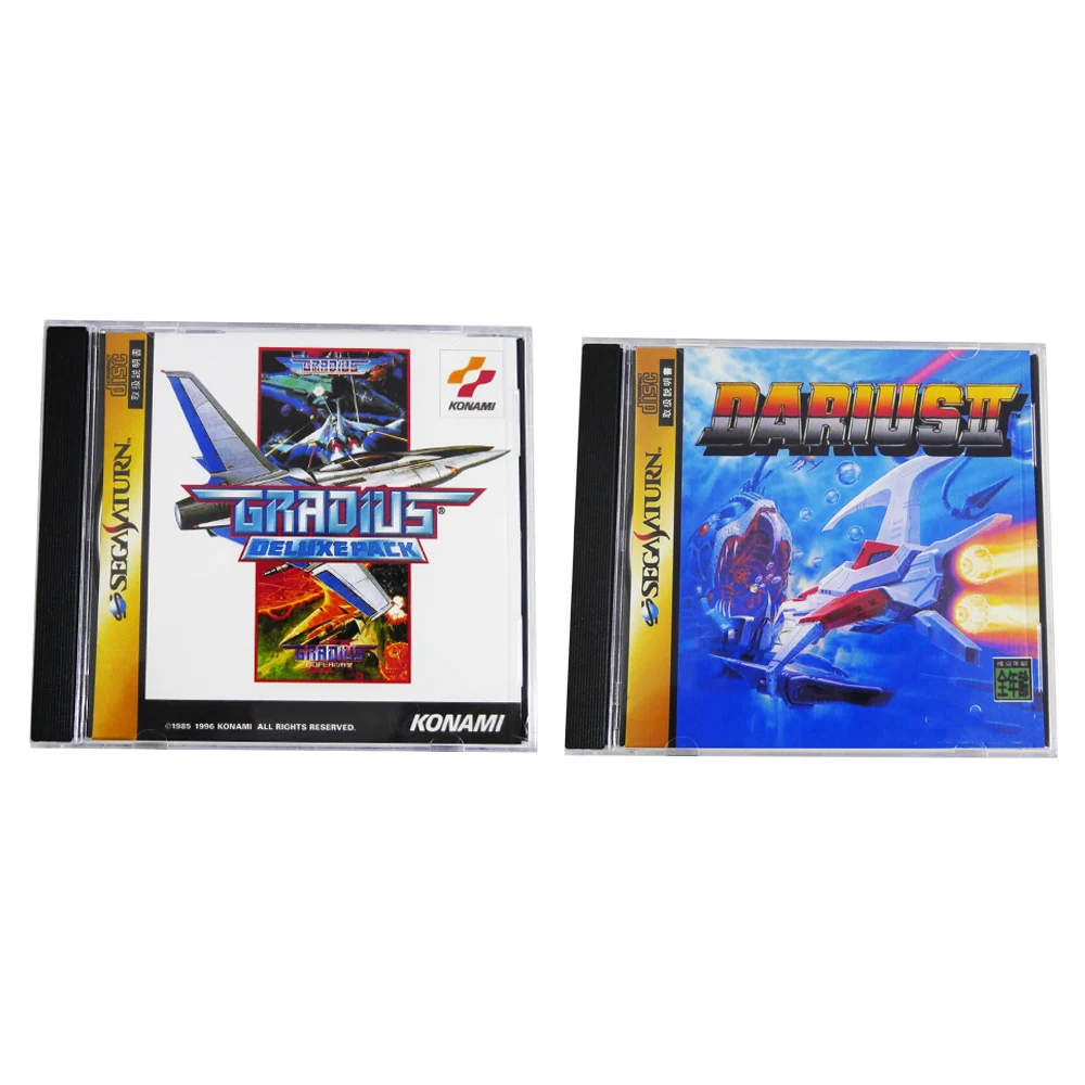 Сатурн Копировать диск Игра Градиус Разблокировка SS Консольная игра Оптический