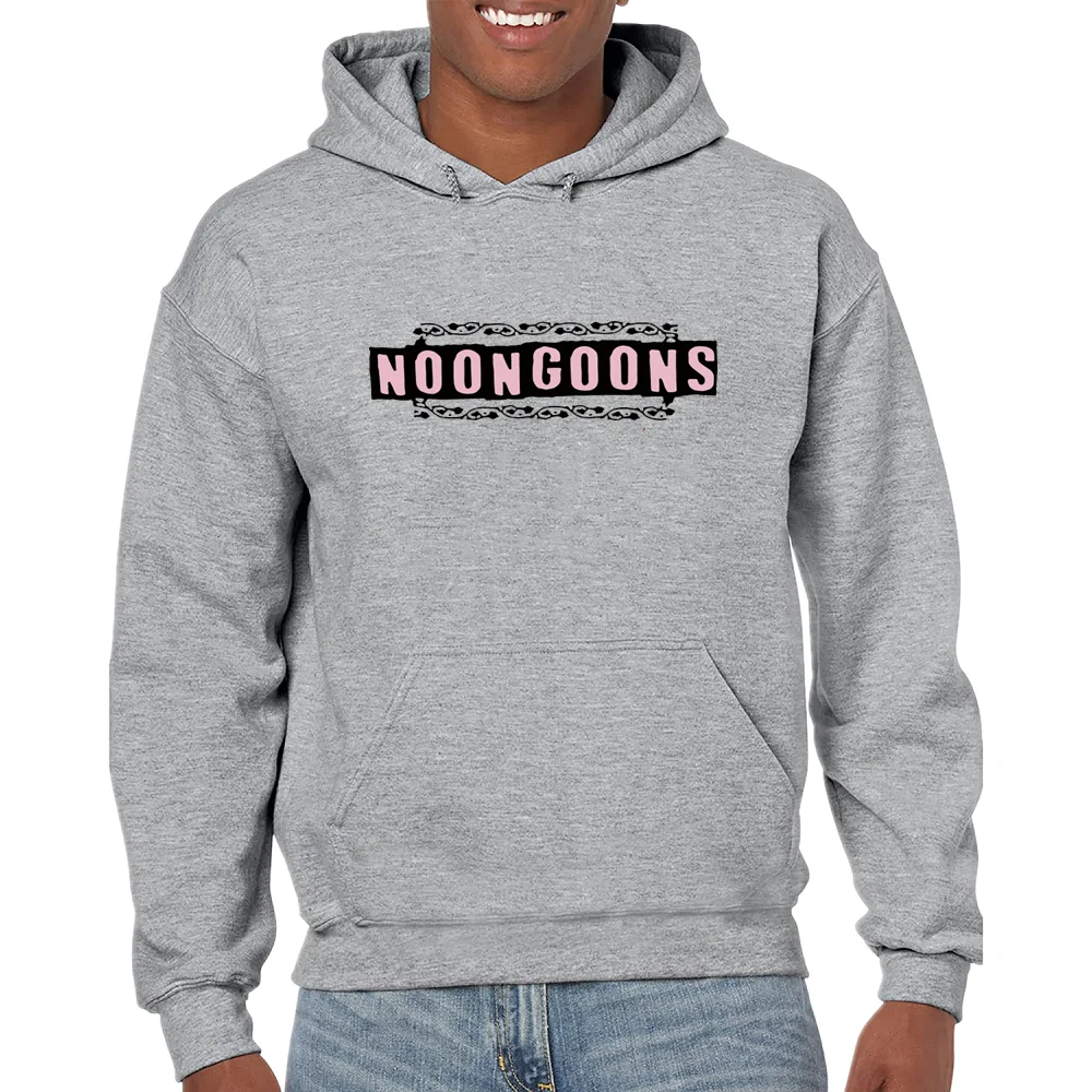 

NOON GOONS Men's and Women's Letter Printing Long Sleeve Hooded Pullover Men's and Women's Sweatshirt s-4XL