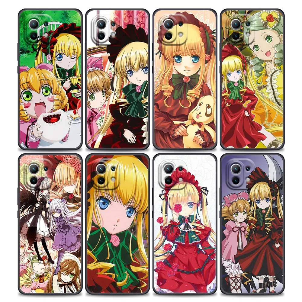 

Funda Para For Xiaomi Mi 11 Lite 5G NE 11i 11X 11T 12 Poco F3 X3 X4 Pro Case Silicone Cover Rozen Maiden Shinku Hinaichigo Anime