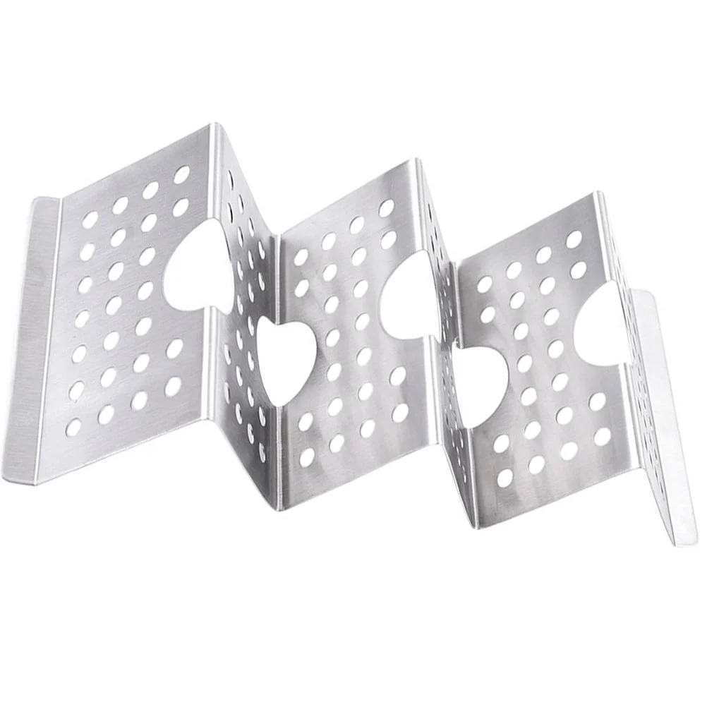 

Multi-function Dishwasher Safe Stainless Steel Taco Holder Taco Making Frame Taco Holder for Hotel Home Restaurant