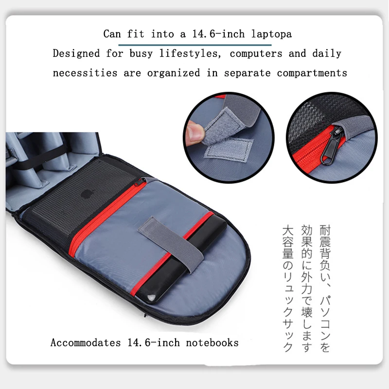 Профессиональная сумка для фотоаппарата большой емкости водонепроницаемый