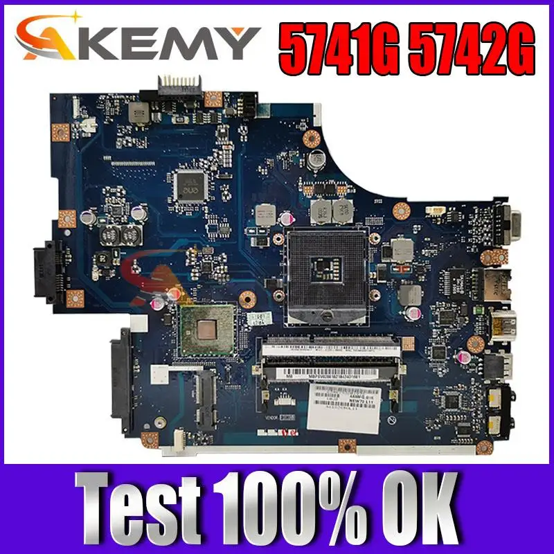 

MBPSV02001 MB.PSV02.001 For Acer ASPIRE 5741 5741G 5742 5742G NV59C Laptop Motherboard NEW70 LA-5892P HM55 DDR3 100% Tested OK