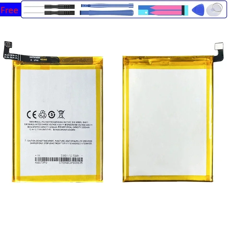 Аккумулятор мобильного телефона для Meizu Meilan 6T m6T M811H M811Q BA811 3230 мАч