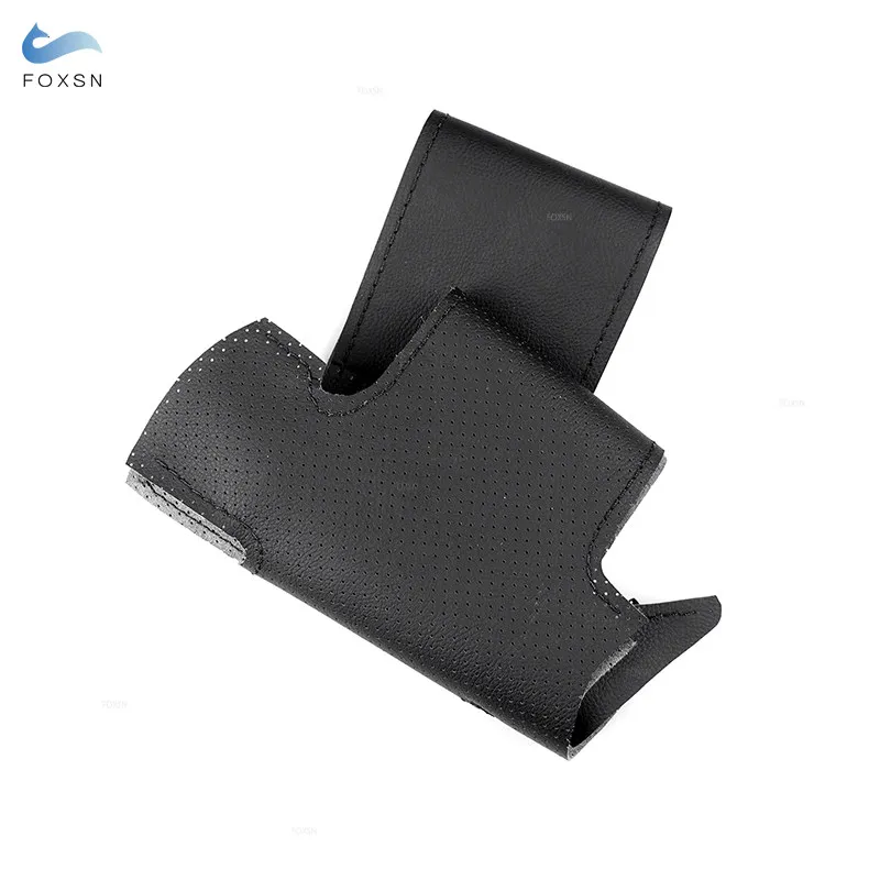 

Для Kia K3 2013 K3S 2014 K2 Rio 2015 2016 Ceed Cerato 2013-2017 прошитый вручную перфорированный кожаный внутренний чехол на руль