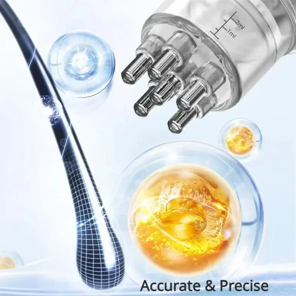 Портативный аппликатор для кожи головы жидкая расческа массажная мини-расческа