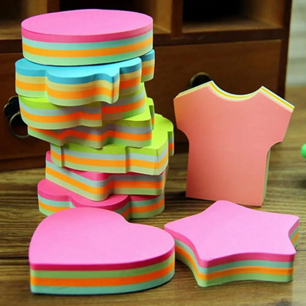 

Candy Color Sticky Notes Creative Convenience Stickers Office School Memo Pad