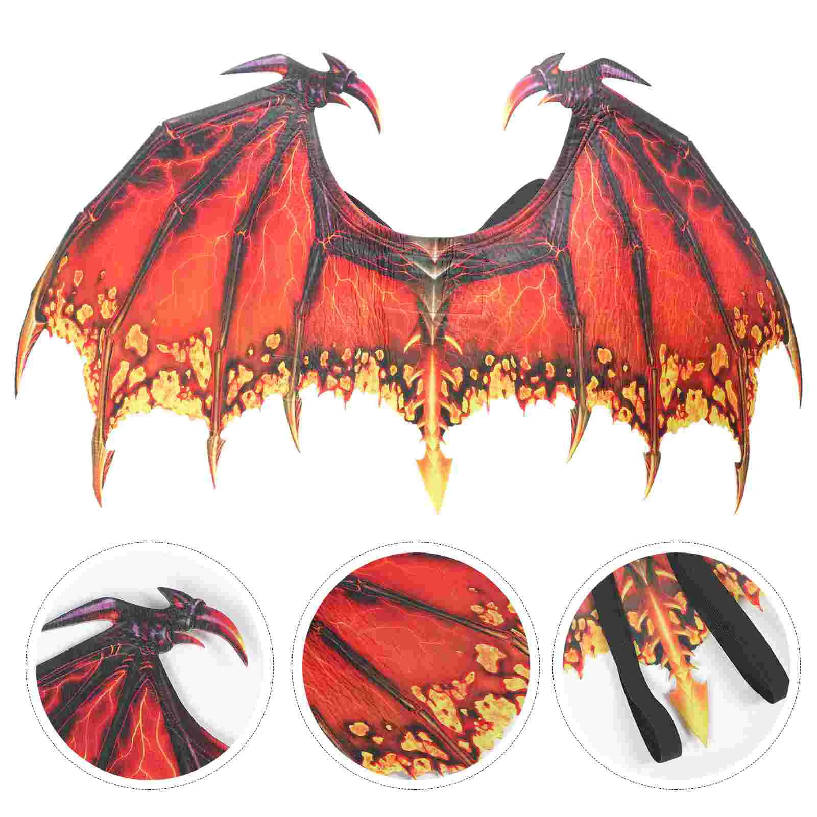 

Accessories Child Fancy Dress Adults Halloween Costume Creative Flying Wings Angel