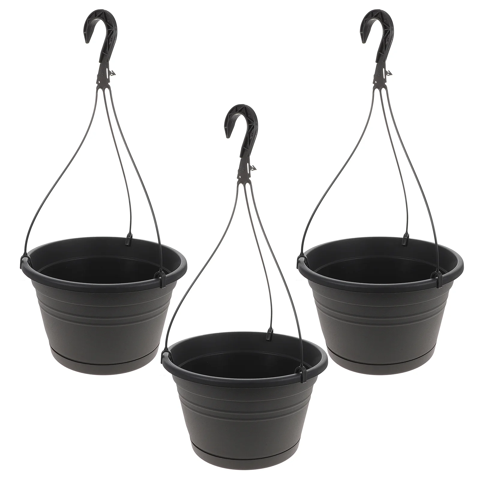 

3Pcs Outdoor Hanging Pot Garden Home Hanging Planter Hanging Flower Pot Hanging Planter Hanging Flower Pot Hanging Pot