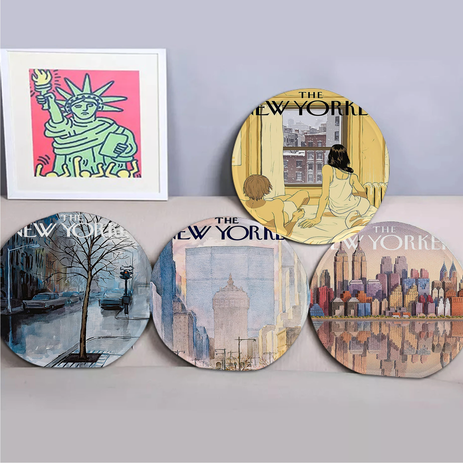 

The New Yorker Magazines Creative Meditation Cushion Stool Pad Dining Chair Tatami Seat Cushion Anti-Slip Cushions Home Decor