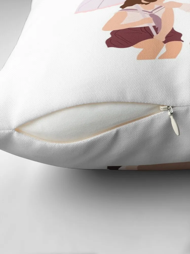 Маленькая декоративная подушка с изображением Альфальфа и дарлы Рождественская