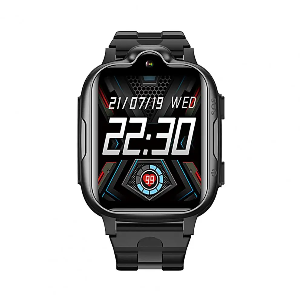 

Universal Electronic Watch Square Dial Smart Wristwatch 1.69 Inch Large Display Kids Students Smart Phone Watch Remote Monitor