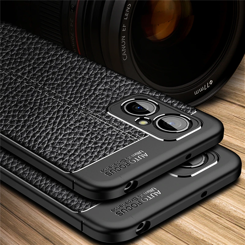 

For Cover Poco M4 5G Case For Poco M4 5G Capas Shockproof Phone Back Bumper TPU Soft Leather For Fundas Xiaomi Poco M4 5G Cover