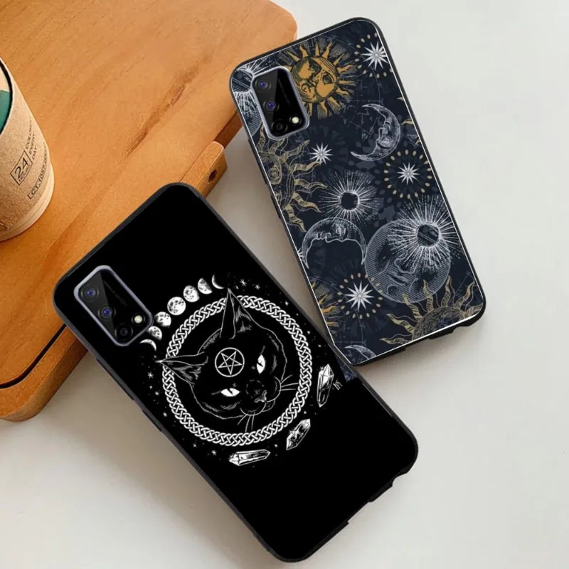 

Witches Moon чехол для телефона для VIVO Y95 Y93 Y31 Y20 V19 V17 V15 Pro X60 NEX, мягкий черный чехол для телефона