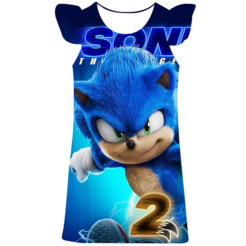 Детское платье с 3d-рисунком на Возраст 3-10 лет |