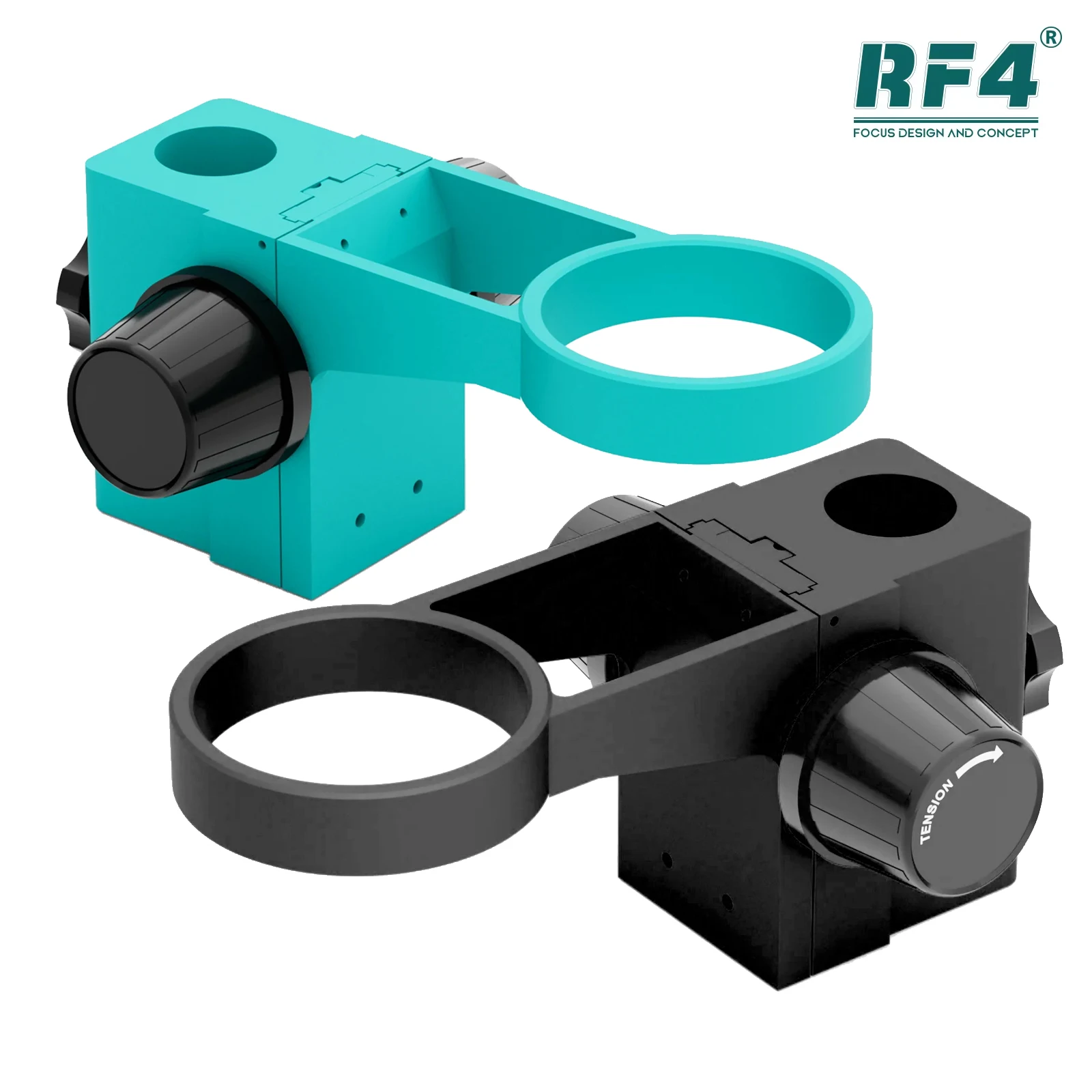Фото Кронштейн для стереомикроскопа RF4 T1 76 мм, держатель для бинокулярной линзы-увеличителя, аксессуары для стереомикроскопа, кронштейн для тринокулярного микроскопа №1