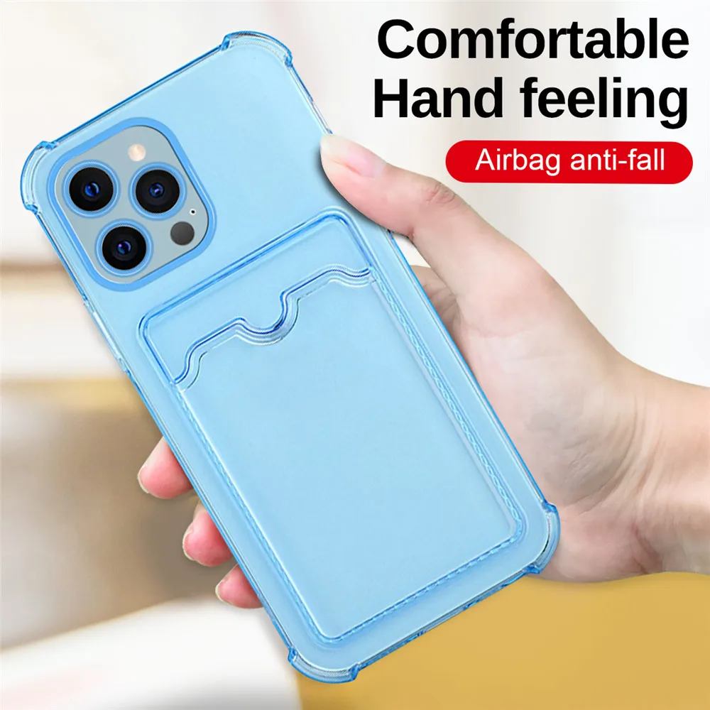 Прозрачный чехол-бумажник для IPhone 14 Pro Max Iphoen iphnoe 14 Plus 14 Plus 14Pro Защита камеры ударопрочный чехол для телефона