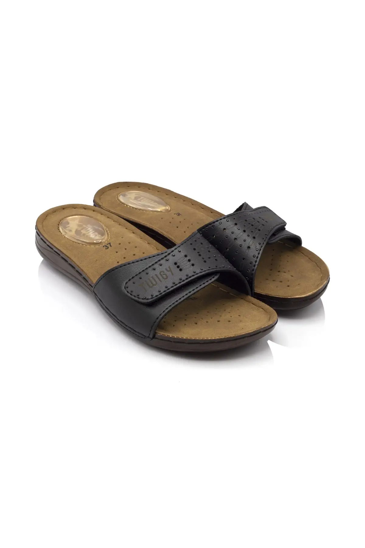 

Черные женские тапочки Tw Karla