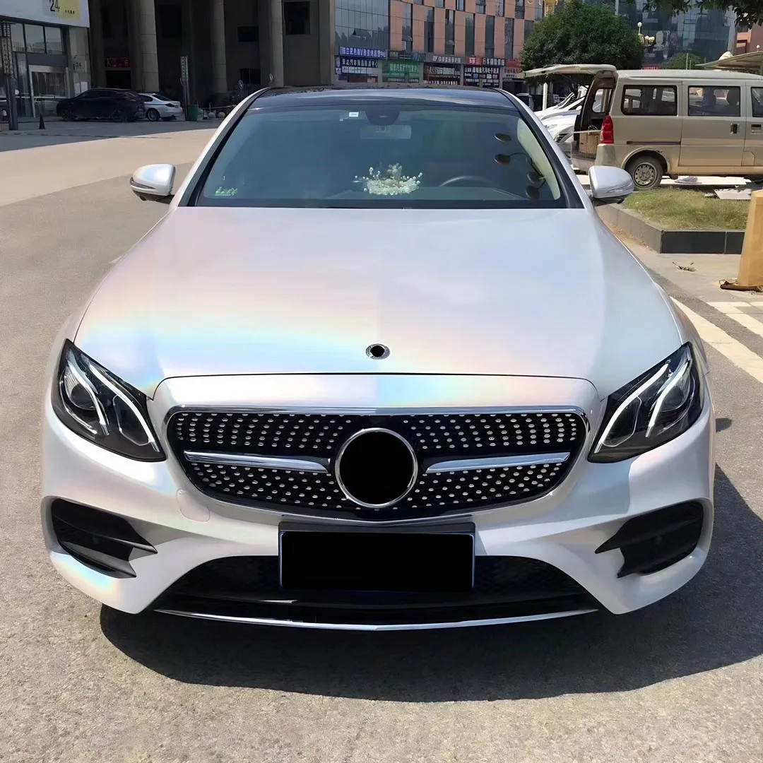 Фото Передняя решетка радиатора, бампер, обвес, стайлинг кузова для Mercedes-Benz C-класса W205 C205 S205 A205 C43 2019-22 C180 C200 Diamond №5