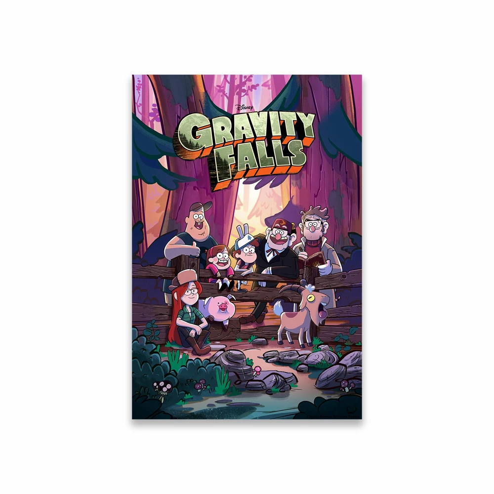 

Настенный постер Гравити Фолз Hot Toys Style