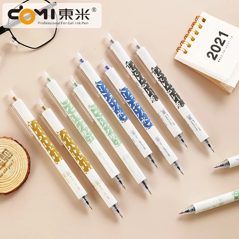 

12 шт., гелевая ручка 912A в китайском стиле