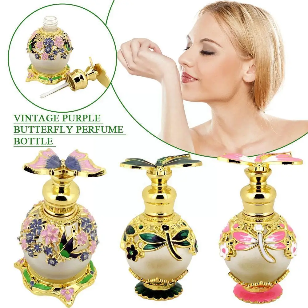 

Винтажная фиолетовая фотобутылка, Женская необходимая фотобутылка, новинка I2V9