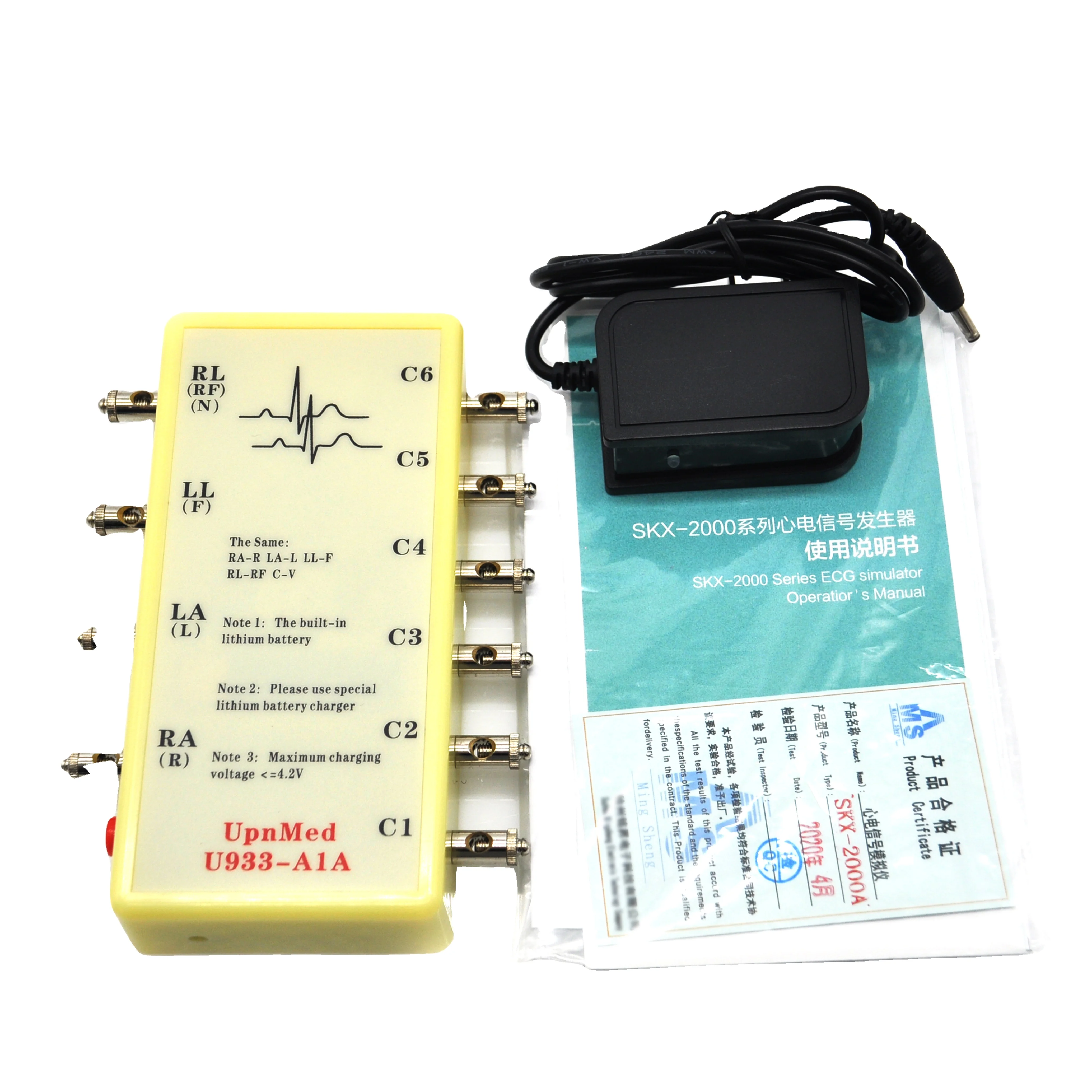 Симулятор SKX-2000G для тестирования кабеля ЭКГ