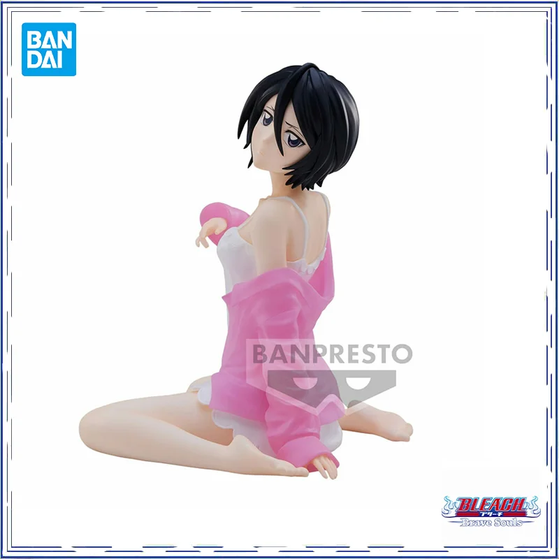 

BANDAI Genuine BLEACH Relax Time Rukia Kuchiki Action Figure In Shelf Brand New Genuine Amusement