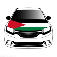 palestine flags car hood cover 3 3x5ft 100polyestercar bonnet banner