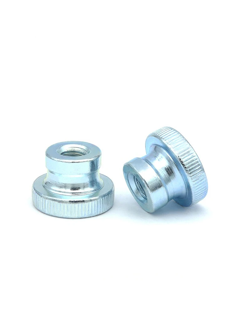 

Ручные гайки М3-М10 из углеродистой стали синего цвета