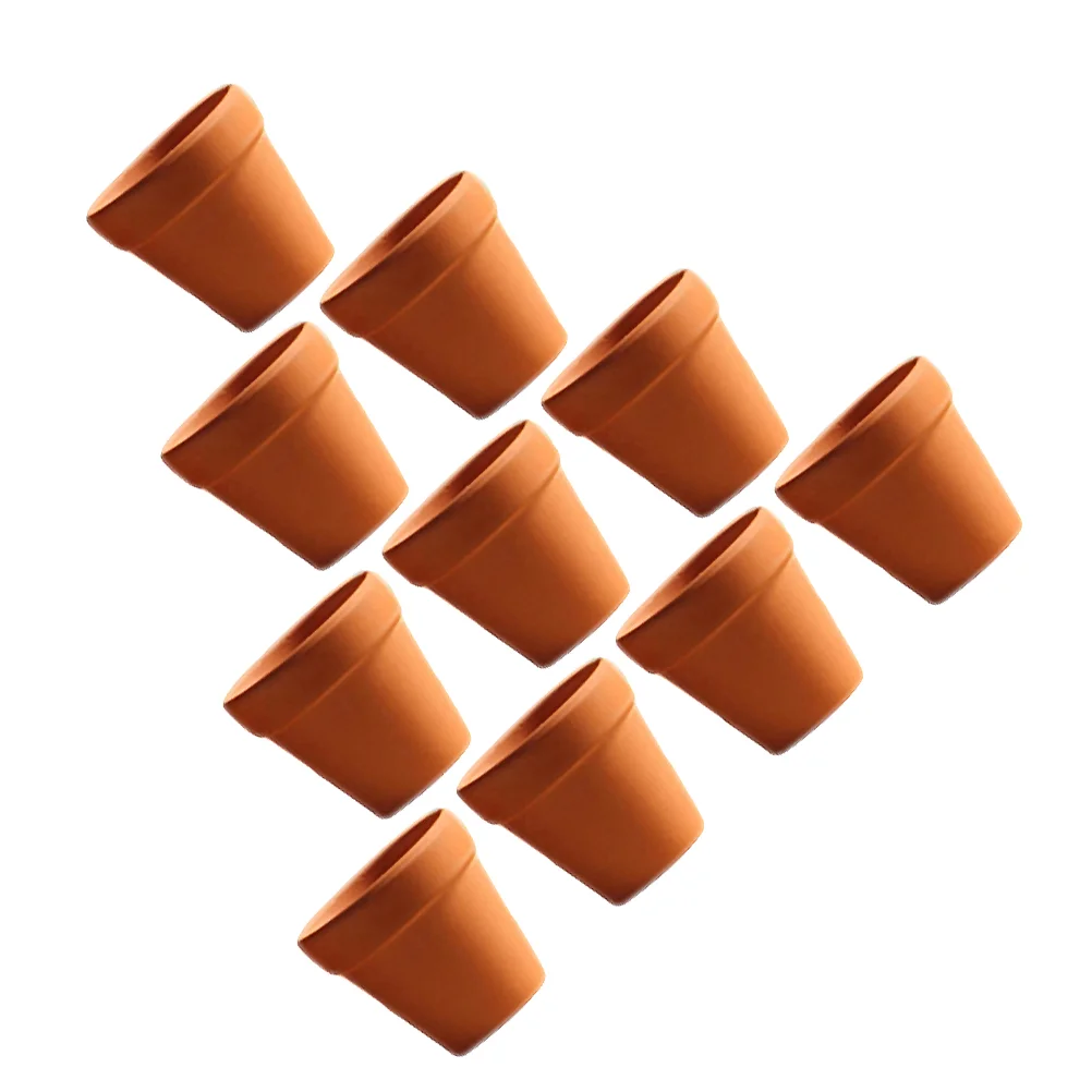 

20 Pcs Pottery Plants Pots Planter Pots Indoor Plants Terra Cotta Pots Clay Flower Pots Succulent Plants Starter Tray Pot