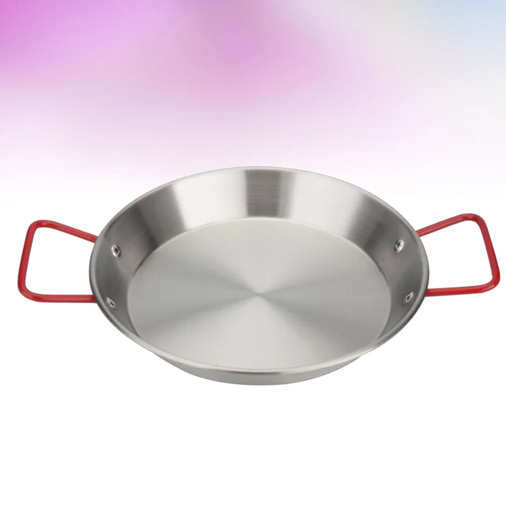 

Stainless Steel Grill Set Double Handle Pan Pan Lid Spaghetti Pan Stainless Frying Pan Pan Cooking Pot