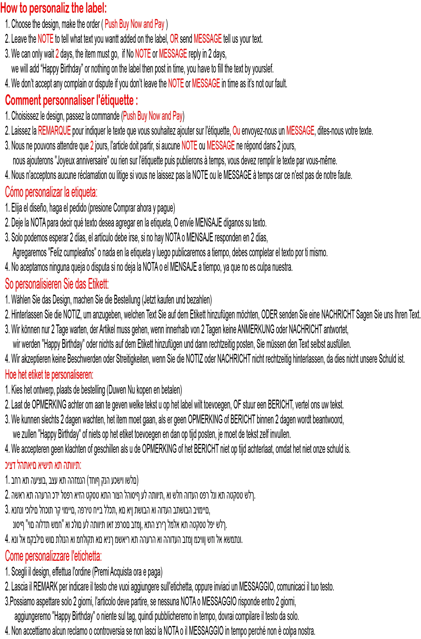 30 шт. самоклеящиеся этикетки для бутылок с водой |