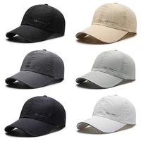 quick dry running baseball 2022 summer reflective letters mesh gorras cap cap visor mens hat sport cool fashion