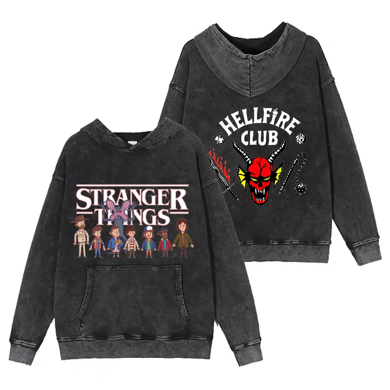 

Anime Hoodies Washed Hoodie Women/Men Graphic Sweatshirts Funny Harajuku Clothes Streetwear Female Unisex Hip Hop Pullovers